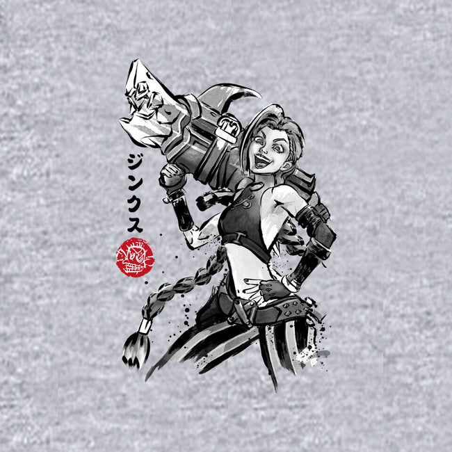 Jinx Sumi-e-Unisex-Basic-Tee-DrMonekers