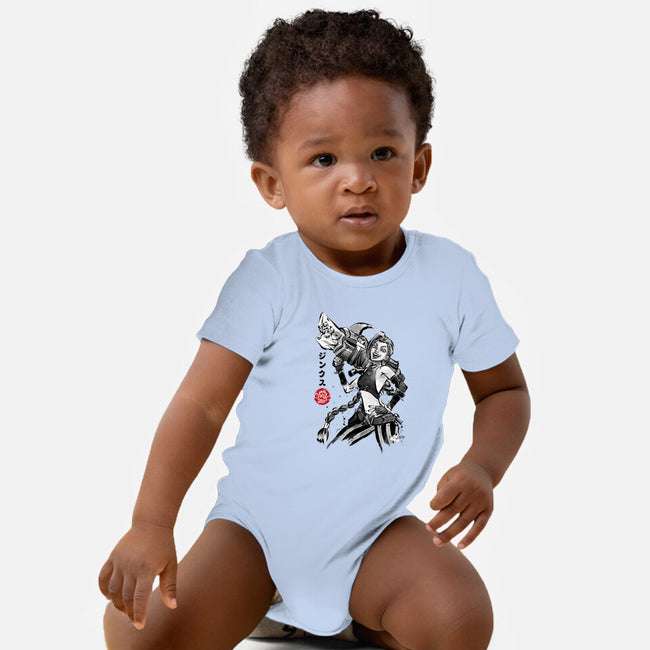 Jinx Sumi-e-Baby-Basic-Onesie-DrMonekers