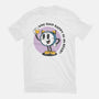Happy Hour No Limit-Womens-Fitted-Tee-Claudia