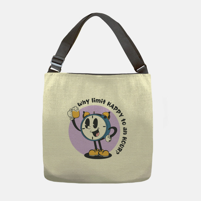 Happy Hour No Limit-None-Adjustable Tote-Bag-Claudia