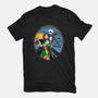 Jack And Sally Old Skool-Womens-Basic-Tee-Superblitz