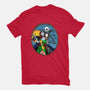 Jack And Sally Old Skool-Womens-Basic-Tee-Superblitz