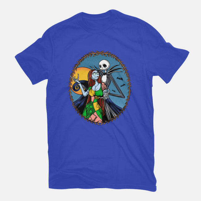 Jack And Sally Old Skool-Mens-Premium-Tee-Superblitz