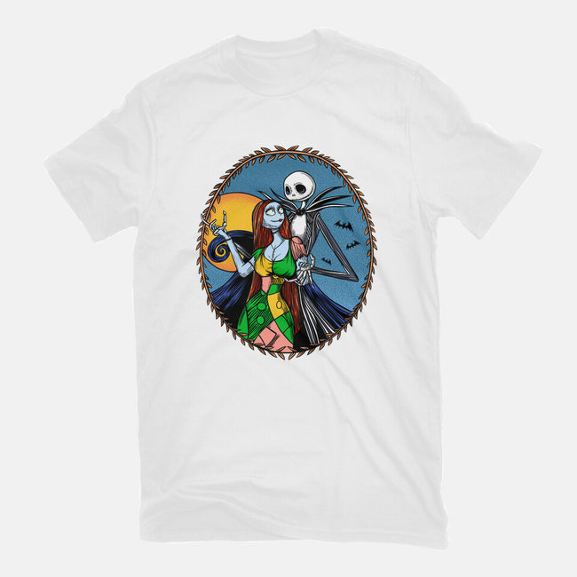 Jack And Sally Old Skool-Mens-Basic-Tee-Superblitz