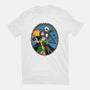 Jack And Sally Old Skool-Womens-Basic-Tee-Superblitz