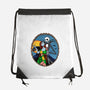 Jack And Sally Old Skool-None-Drawstring-Bag-Superblitz