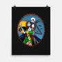 Jack And Sally Old Skool-None-Matte-Poster-Superblitz