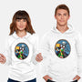 Jack And Sally Old Skool-Unisex-Pullover-Sweatshirt-Superblitz