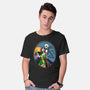 Jack And Sally Old Skool-Mens-Basic-Tee-Superblitz