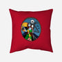 Jack And Sally Old Skool-None-Removable Cover w Insert-Throw Pillow-Superblitz