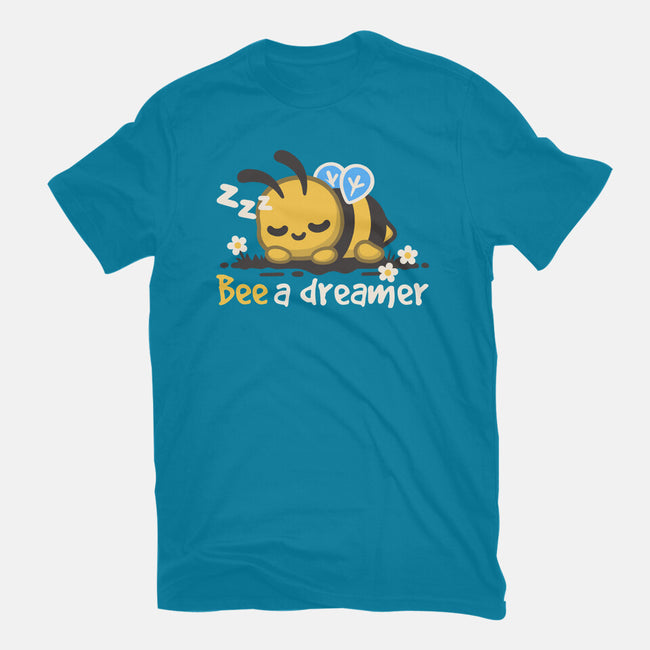 Bee A Dreamer-Womens-Fitted-Tee-NemiMakeit