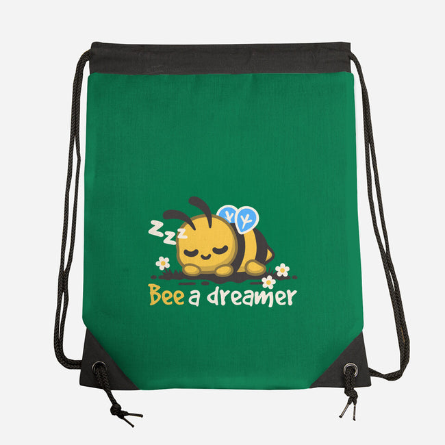 Bee A Dreamer-None-Drawstring-Bag-NemiMakeit