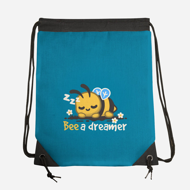 Bee A Dreamer-None-Drawstring-Bag-NemiMakeit