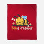 Bee A Dreamer-None-Fleece-Blanket-NemiMakeit