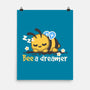 Bee A Dreamer-None-Matte-Poster-NemiMakeit