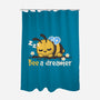 Bee A Dreamer-None-Polyester-Shower Curtain-NemiMakeit