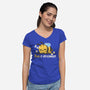 Bee A Dreamer-Womens-V-Neck-Tee-NemiMakeit