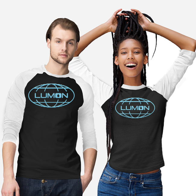Lumon Industries-Unisex-Baseball-Tee-rocketman_art