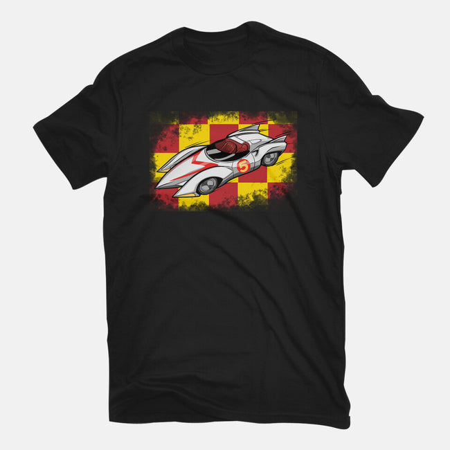 Speed Car-Womens-Basic-Tee-nickzzarto