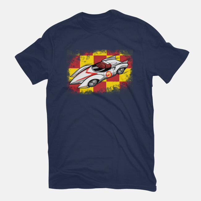 Speed Car-Unisex-Basic-Tee-nickzzarto