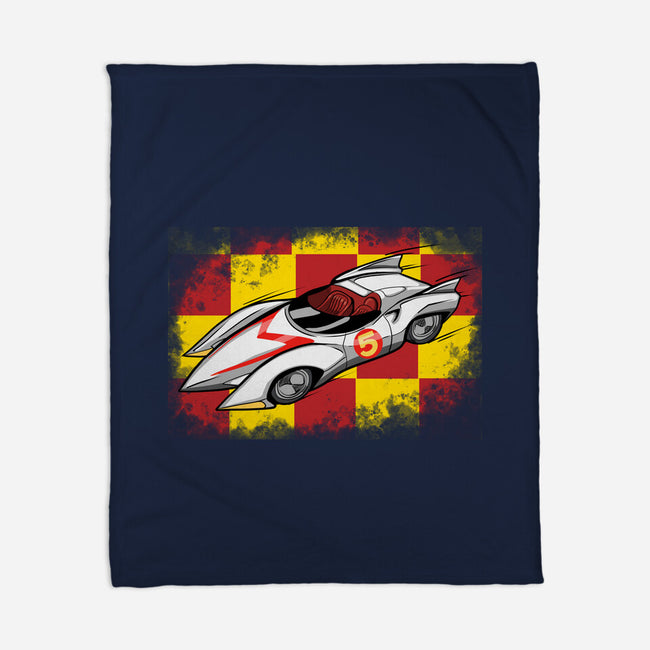 Speed Car-None-Fleece-Blanket-nickzzarto