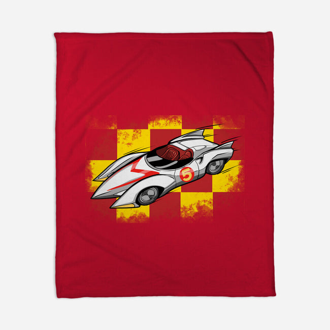 Speed Car-None-Fleece-Blanket-nickzzarto