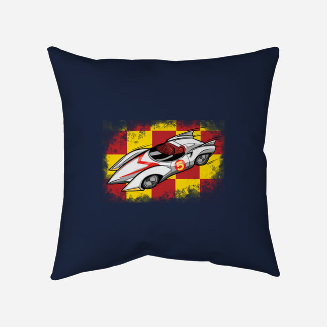 Speed Car-None-Removable Cover w Insert-Throw Pillow-nickzzarto