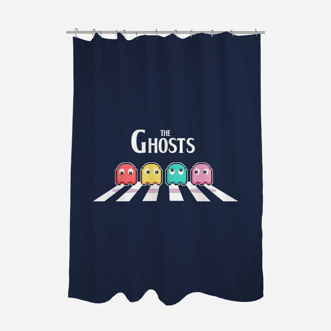 The Ghosts-None-Polyester-Shower Curtain-2DFeer