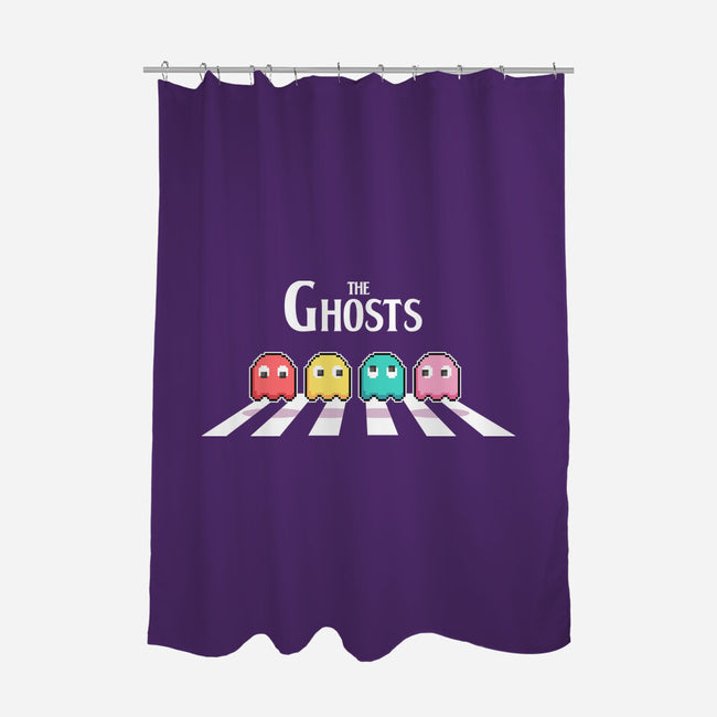 The Ghosts-None-Polyester-Shower Curtain-2DFeer