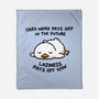 Lazyness Pays Off Now-None-Fleece-Blanket-BridgeWalker