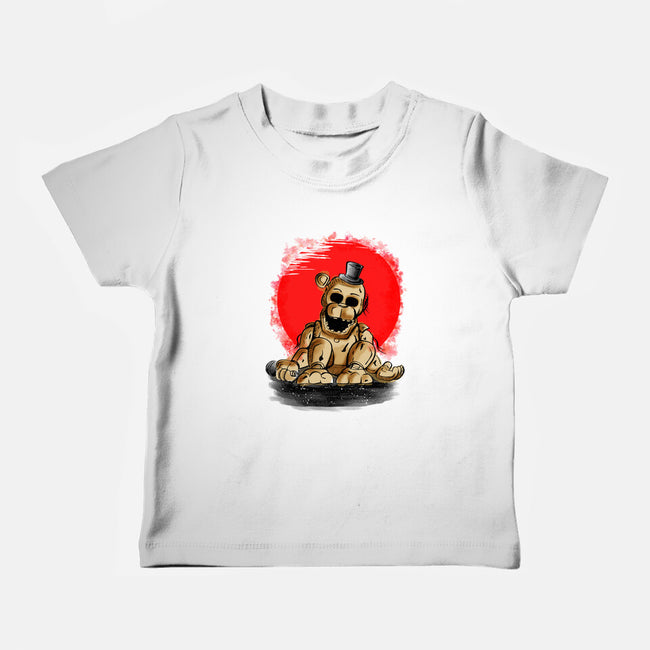 Golden Monster-Baby-Basic-Tee-nickzzarto