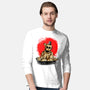 Golden Monster-Mens-Long Sleeved-Tee-nickzzarto