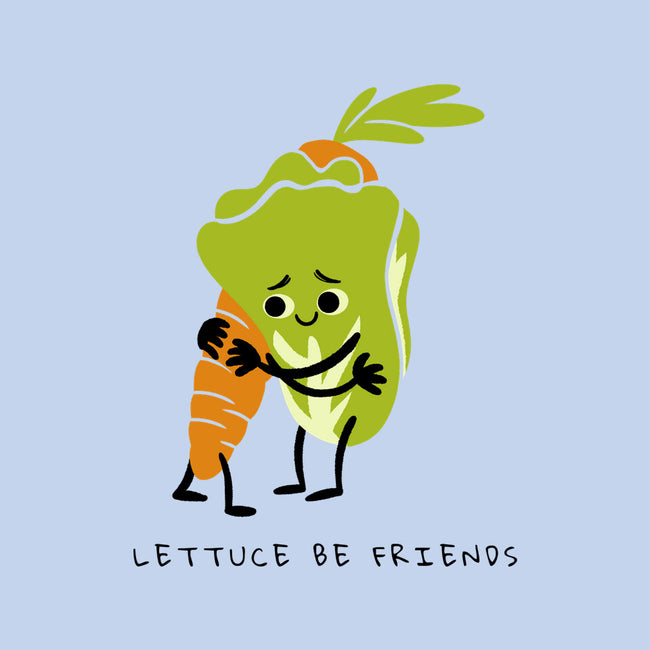 Lettuce Be Friends-Unisex-Basic-Tee-FunkVampire