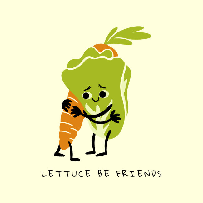 Lettuce Be Friends-None-Adjustable Tote-Bag-FunkVampire