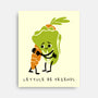 Lettuce Be Friends-None-Stretched-Canvas-FunkVampire