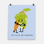 Lettuce Be Friends-None-Matte-Poster-FunkVampire