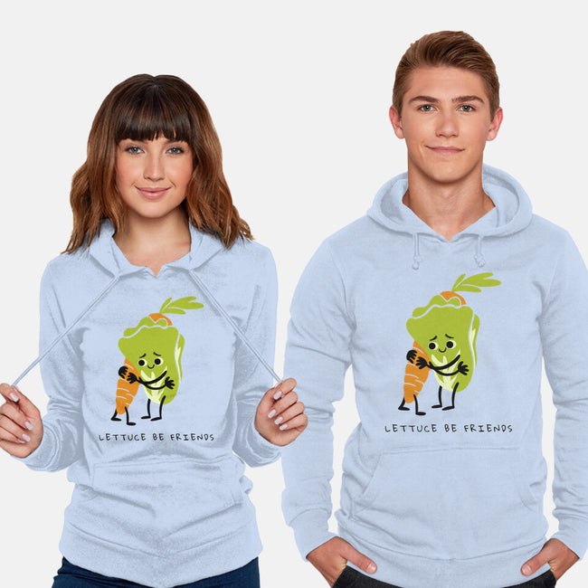 Lettuce Be Friends-Unisex-Pullover-Sweatshirt-FunkVampire