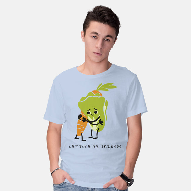 Lettuce Be Friends-Mens-Basic-Tee-FunkVampire