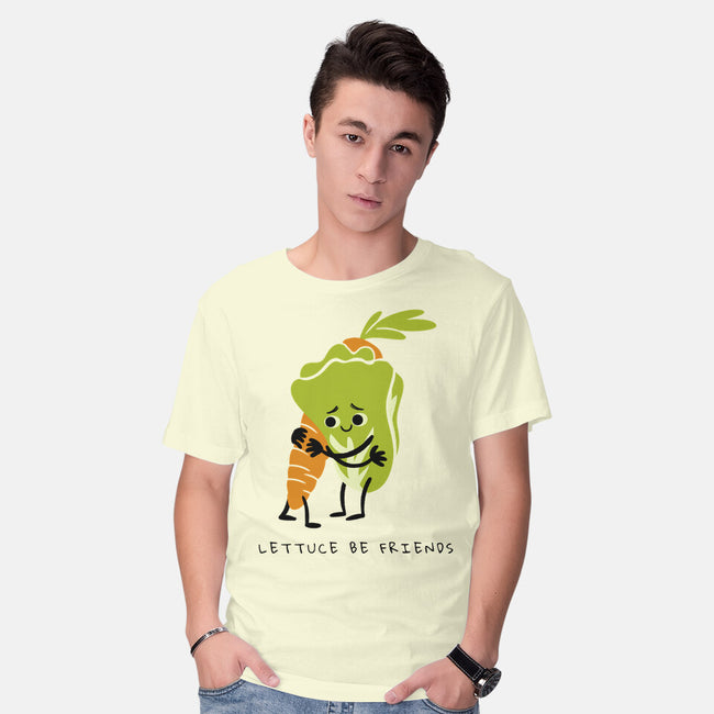 Lettuce Be Friends-Mens-Basic-Tee-FunkVampire