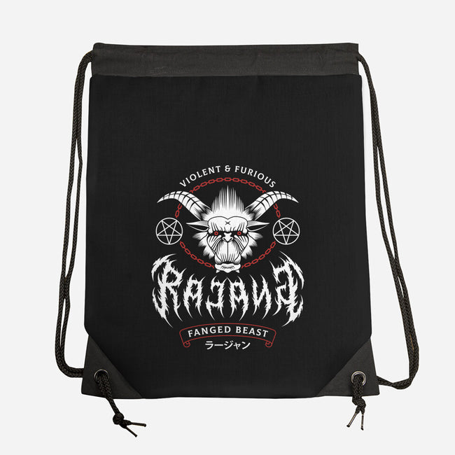 Rajang Black Metal-None-Drawstring-Bag-LAGELANTEE