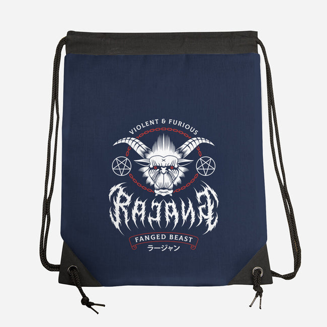 Rajang Black Metal-None-Drawstring-Bag-LAGELANTEE