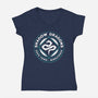 Minrathous Shadow Dragons Emblem-Womens-V-Neck-Tee-LAGELANTEE