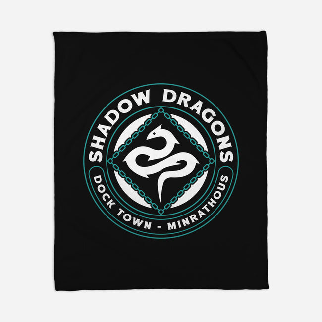 Minrathous Shadow Dragons Emblem-None-Fleece-Blanket-LAGELANTEE