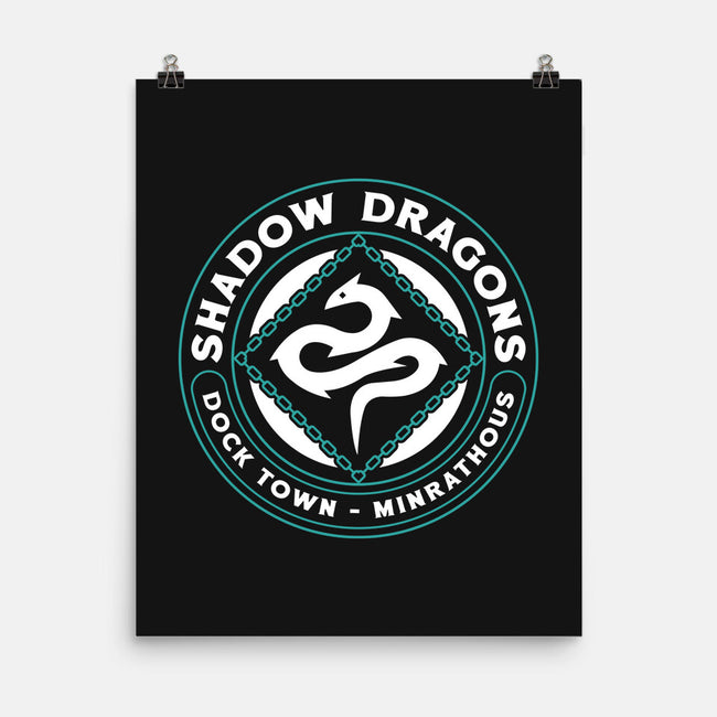 Minrathous Shadow Dragons Emblem-None-Matte-Poster-LAGELANTEE