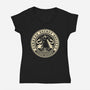 Abraxas Secret Society Grunge-Womens-V-Neck-Tee-LAGELANTEE