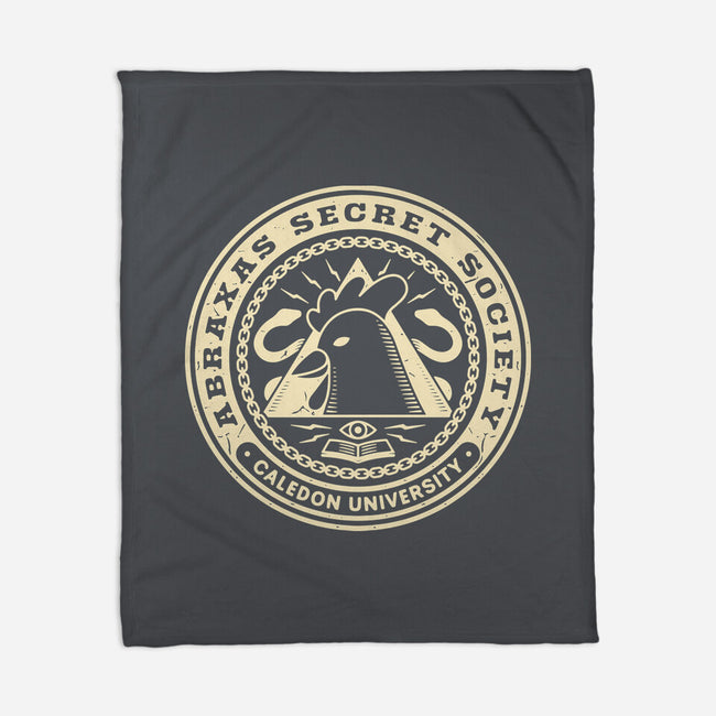 Abraxas Secret Society Grunge-None-Fleece-Blanket-LAGELANTEE