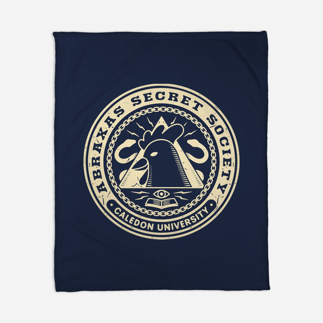 Abraxas Secret Society Grunge-None-Fleece-Blanket-LAGELANTEE