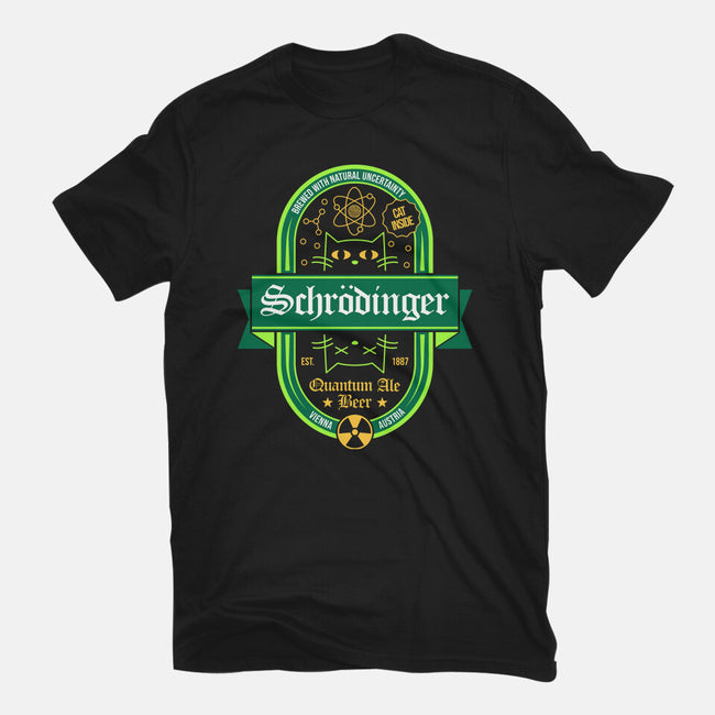 Schrodinger Quantum Ale Beer-Womens-Fitted-Tee-sachpica