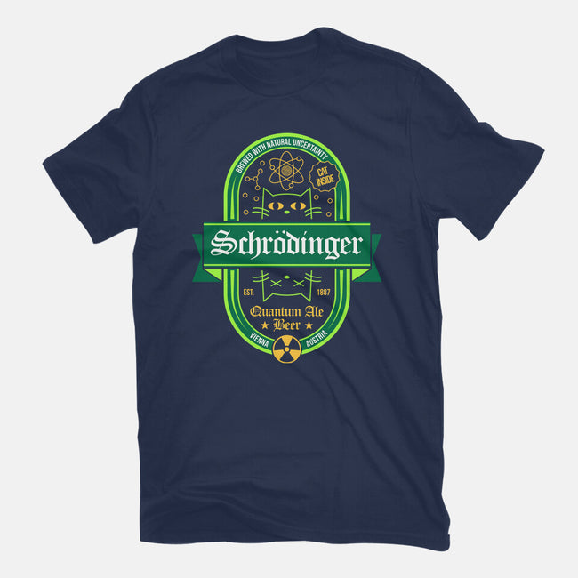 Schrodinger Quantum Ale Beer-Womens-Fitted-Tee-sachpica