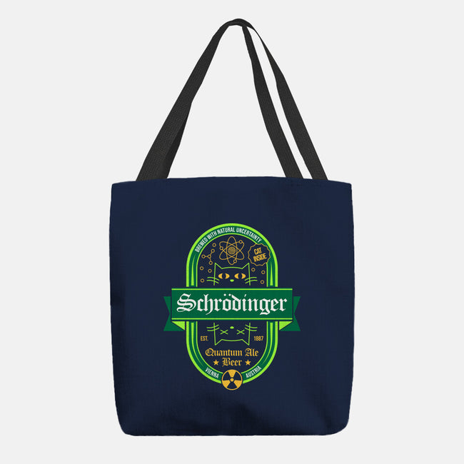 Schrodinger Quantum Ale Beer-None-Basic Tote-Bag-sachpica